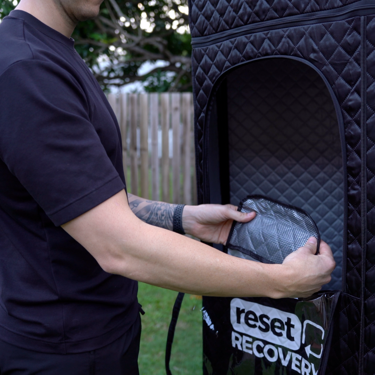 Portable Steam Sauna - Reset Recovery